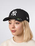 Бейсболка NEW ERA арт. 60348846 New York Yankees MLB (черный)